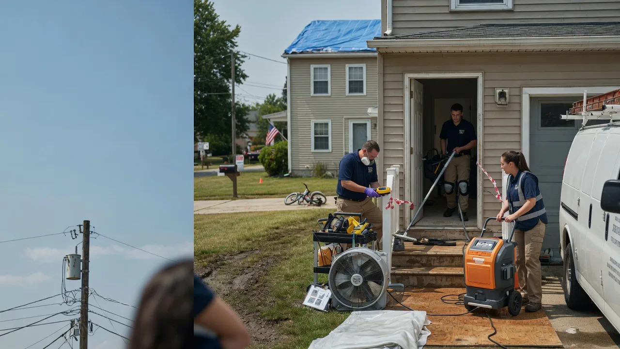 Water Damage Repair in Currie, NC near me